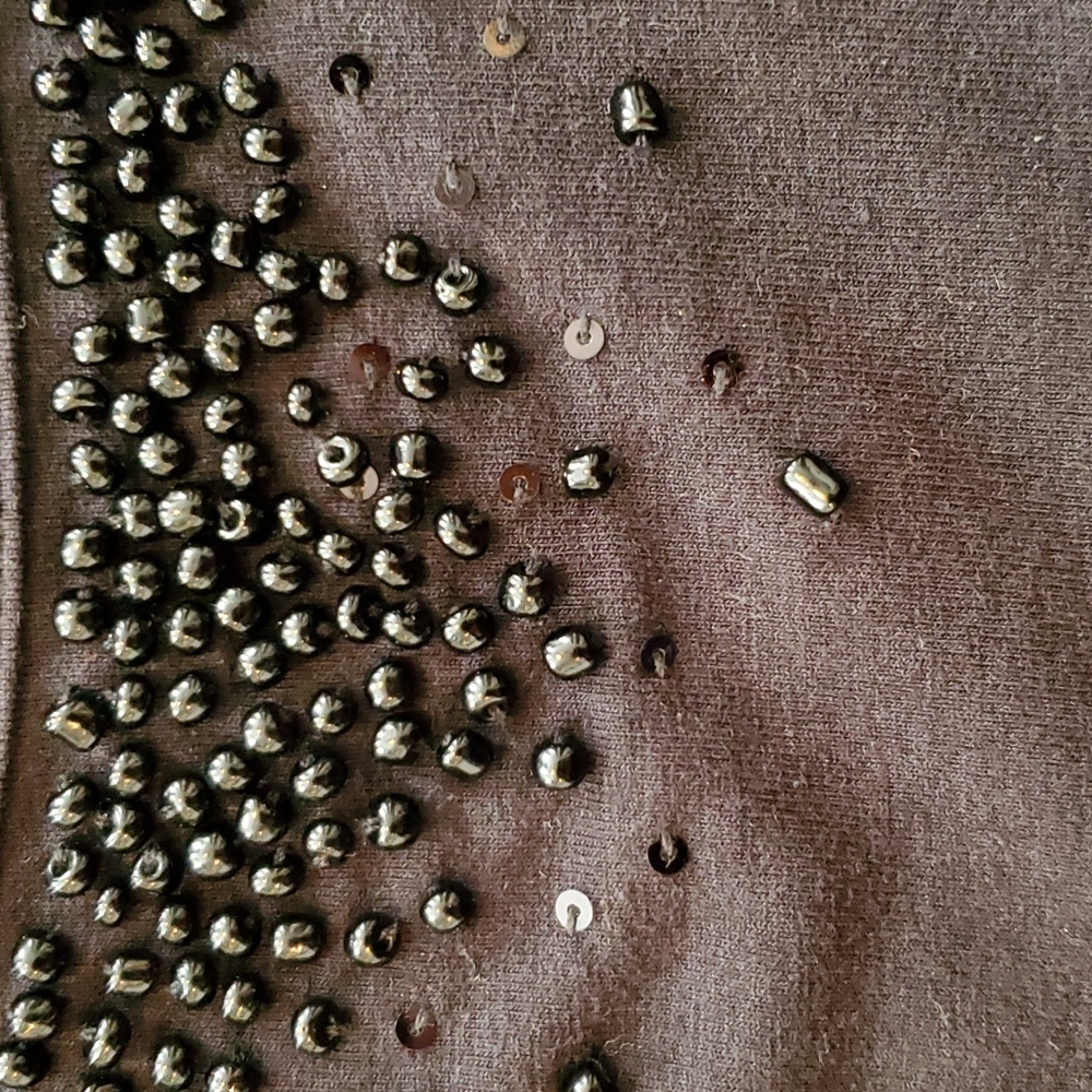 3/$15 New York and Company beaded/ sequin tank top size small - Picture 6 of 6